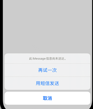 张沟镇apple维修iPhone上无法正常发送iMessage信息