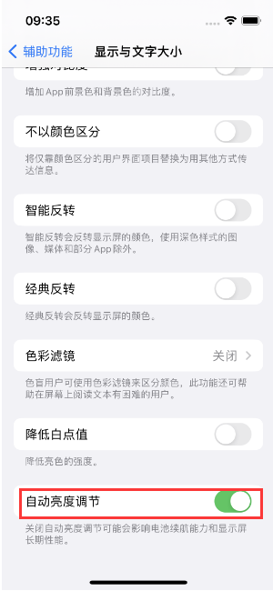 张沟镇苹果15维修店分享iPhone 15 Pro系列屏幕亮度 