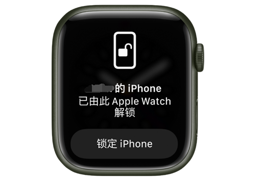 张沟镇苹果手机维修分享用 AppleWatch 解锁配备面容 ID 的 iPhone方法 